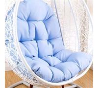 Coussin ImperméAble et éPais pour Fauteuil Suspendu en Forme D'œUf, Coussin D'Assise Durable pour Fauteuil Suspendu en Rotin et Osier, pour L'IntéRieur et L'ExtéRieur(C)