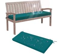 Coussin Imperméable pour Banc Extérieur Coussins Assise pour Meubles Intérieur Coussin de Remplacement Épais pour Canapé Coussins pour Balancelle de Patio avec Attaches Et Fermeture Éclair