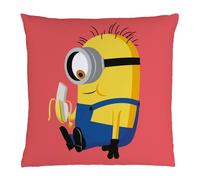 Coussin Imprimé 100% Polyester, Les Minions Banana Jaune TU