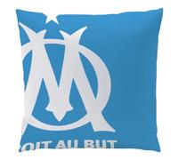 Coussin imprimé 100% Polyester - OM SUPPORTERS - Bleu - 40x40cm