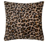 Coussin imprimé léopard Marron Clair 45x45 cm