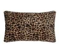 Coussin imprimé léopard Marron Clair 50x80 cm