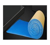 Coussin Isolant Capot Moteur Panneaux D'isolation Acoustique En Mousse Acoustique Autocollante Haute Densité, Pour Studio, Karaoké, Enregistrement, Bureau, 50 X 200Cm(Bleu,3.5cm)