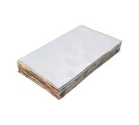 Coussin Isolant Capot Moteur Tampon D'isolation Thermique En Caoutchouc Butyle Pour Voiture Insonorisant Barrière Acoustique Noir 2/10/15/17/34 Pièces 80 Mil 25 Pieds Carrés(25piece 400x250mm)