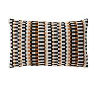 Coussin ""Jangwa"" jacquard lin 30x50cm - Atmosphera Créateur d'intérieur