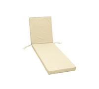 Coussin JARDIN PRIVE bain de soleil MONTE CARLO 185 55 6 cm Ivoire