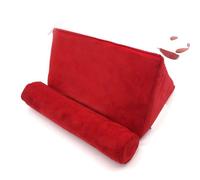 Coussin Keimprove doux pour les genoux, support de tablette multi-angles, station de lecture pour le lit, compatible avec iPad, Kindle, Galaxy Tab,