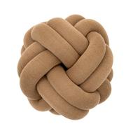 Design House Stockholm – Coussin Knot – 30 × 30 × 15 cm – Camel