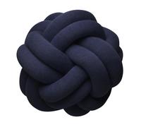 Design House Stockholm Coussin Knot bleu marine