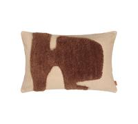 Ferm Living Coussin à Poser Rectangulaire Sable/Sugar Kelp