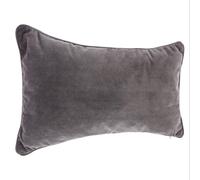 Paris Prix Coussin déhoussable Lilou 50x30 cm Gris foncé