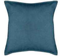 Coussin ""Lilou"" Effet velours 45 x 45 cm Atmosphera - Bleu