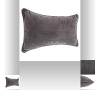 Coussin Lilou Gris Foncé 30 x 50 cm