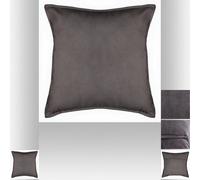 Coussin Lilou gris foncé 55 x 55 cm