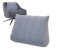 Coussin Lombaire De Lecture Triangulaire - Flocage 46x30cm | Support Léger De Positionneur De Corps D'oreiller Décoratif Pliant Portatif | Coussins De Confort Pour Le Yoga, Le Sommeil, Les Voyages, Le