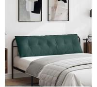 Coussin lombaire - VIDAXL - Vidaxl - Vert foncé - Velours côtelé - 160 x 50 cm