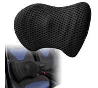 Coussin Lombaire Voiture, Coussin de Soutien Lombaire, Coussin Dos, Rembourrage et Soutien pour Soulager Le Sommeil et L'inconfort du Bas du Dos, avec Sangle Réglable, pour Maison, Bureau, Voiture