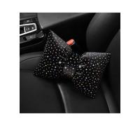 Coussin Lombaire Voiture Oreillers Voiture Pour Votre Cou Appui-tête Automatique En Diamant Avec Nœud Papillon Filles Et Femmes Du Coussin Soutien Lombaire Coussin Soutien Dorsal(Hedrest Colorful)