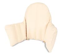 Coussin Lomgwumy pour chaise haute IKEA, coussin double épaisseur en coton laminé pour chaise haute Antilop avec insert gonflable intégré, plus doux et plus confortable, adapté à la chaise haute IKEA