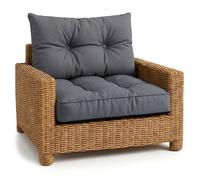 Coussin Lounge Mobilier Jardin Coussin de dossier 40x60 cm - Graphite