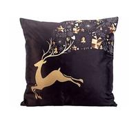 Infactory : Coussin lumineux décoratif Renne 45 x 45 cm