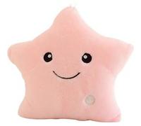 Coussin lumineux Star Peluche avec à LED FONGWAN Jouets pour Enfants - Rose Rose G