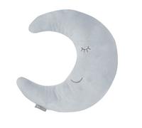 Coussin Lune En Peluche Roba Style - Bleu Clair - Pour Enfant - Aide Au Sommeil Et Jeu
