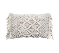 Coussin macramé rectangulaire 30x50cm