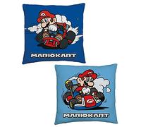 ARGOFIELD Coussin Nin Super Mario Kart - 40 cm x 40 cm Bleu G