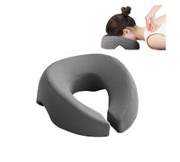 Coussin Massage Oreiller ergonomique en mousse à mémoire de forme, appui-tête respirant, coussin de massage for le visage, idéal for les salons de beauté(Pink)