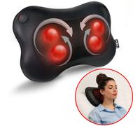 Coussin Massage Shiatsu Chauffant Cou Dos Lombaire Mollets Bureau Domicile