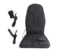 Coussin Massage Siège | Appuie-Dos Massant Chauffant | Tapis de Relaxation 5 Zones 3 Modes pour Froid Bureau Domicile Maison Longue Assis