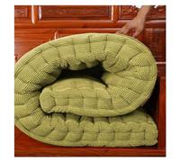 Coussin Matelas Assise Dossier pour Banc de Jardin balancelle canapé 1/2/3 Places Coussin pour Banc de Jardin Exterieur Interieur 160 cm sur Mesure 110x50 Coussin pour Banc 150 cm(G6,Rectangle(55x140c