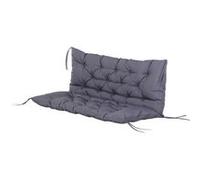 Outsunny - coussin - Tissus - 132x110x10cm - Gris
