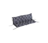 Outsunny Coussin matelas assise/dossier pour banc de jardin 3 places Grand confort 150×98×8 cm Gris