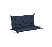 Outsunny - Coussin pour banc de jardin - Polyester - 100x98x8cm - Gris
