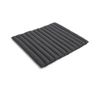 Coussin Matelassé Doux HAY Palissade pour Canapé Lounge, Couleur Anthracite Clair
