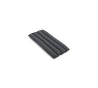 Coussin Matelassé Doux HAY Palissade pour Chaise de Salle à Manger avec Accoudoirs, Anthracite