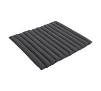 HAY Palissade Coussin Matelassé Doux pour Canapé Lounge Bas Anthracite