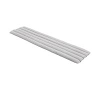 HAY Coussin matelassé doux Palissade 192x50cm gris ciel pour Palissade bain de soleil
