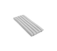 Coussin matelassé doux Palissade pour fauteuil, gris ciel.