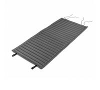HAY Coussin matelassé Palissade 117x49,5cm anthracite pour Fauteuil lounge de jardin basse