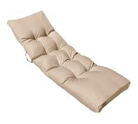 Linxor - Coussin matelassé pour Bain de Soleil, transat - 185 x 60 cm - Plusieurs Coloris