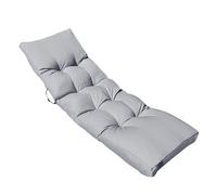 Linxor – Coussin matelassé pour bain de soleil, transat 185 x 60 cm – Plusieurs coloris
