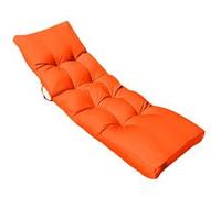 Linxor - Coussin matelassé pour Bain de Soleil, transat - 185 x 60 cm - Plusieurs Coloris