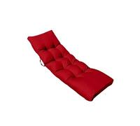 Linxor - Coussin matelassé pour bain de soleil, transat - 185 x 60 cm - Plusieurs coloris