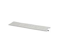Coussin Matelassé Pour Chaise Longue Palissade Gris Ciel