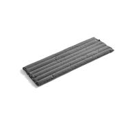 Coussin Matelassé Traverse pour Banc de Salle à Manger Poivre Noir