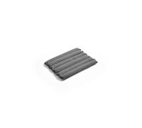 Coussin Matelassé Traverse pour Chaise de Jardin avec Accoudoirs, Poivre Noir