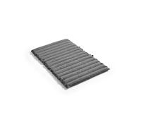 Coussin Matelassé Traverse pour Chaise de Jardin Longue, Poivre Noir